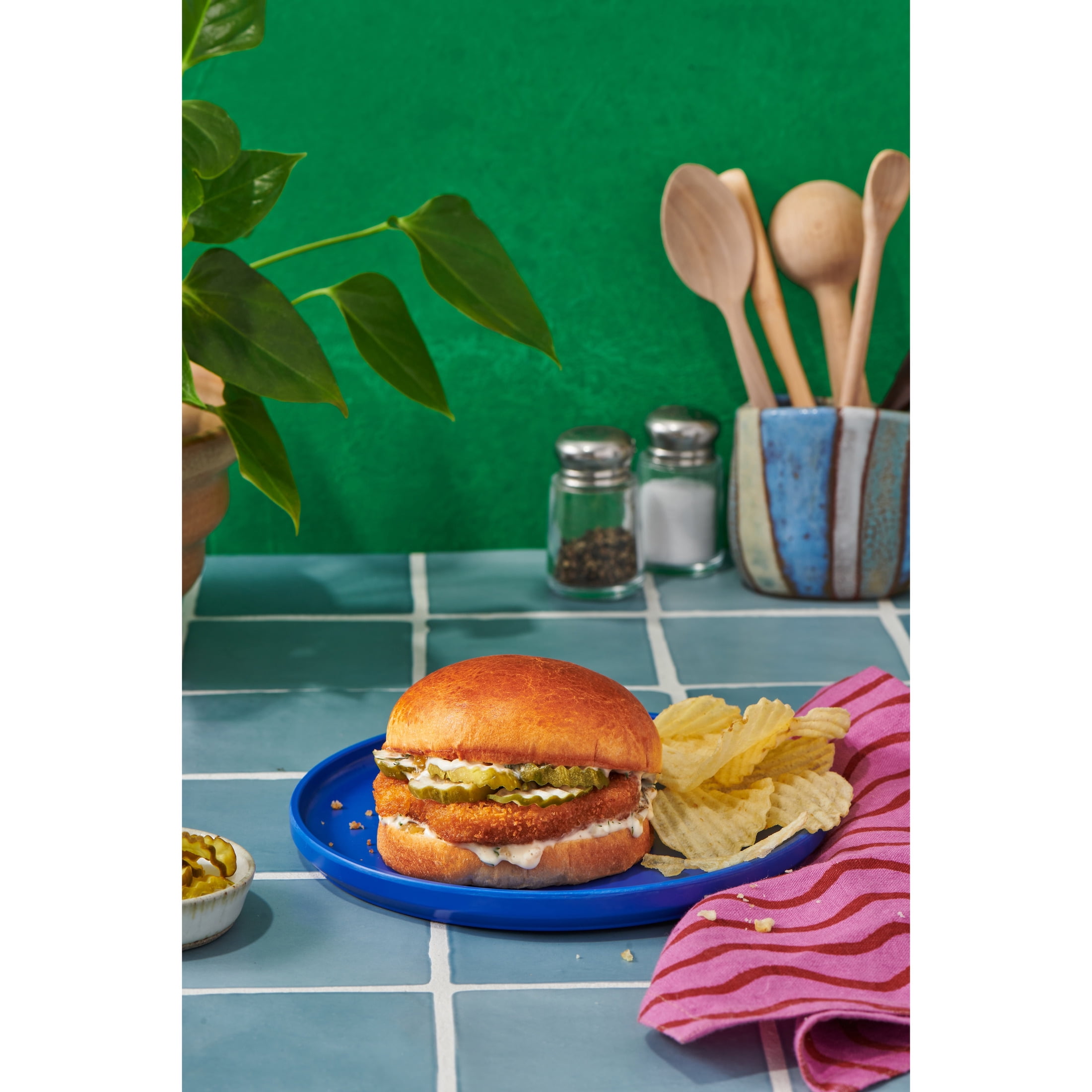 Impossible Foods Chicken Patties, Fully Cooked, 5 Patties, 13.5 oz