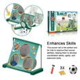 thumbnail image 2 of Juego de red de fútbol portátil eléctrico y móvil para niños, plegable para practicar fútbol., 2 of 6