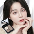 thumbnail image 3 of Contour Palette Multi-Effect 3-Color Palette Multifunctional Brighten Highlight for Sculpted Brightened Face, 3 of 8
