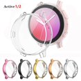 thumbnail image 3 of Funda para Samsung galaxy watch active 2 1, accesorios de parachoques, Protector de pantalla de silicona de cobertura completa, 44mm, 3 of 4