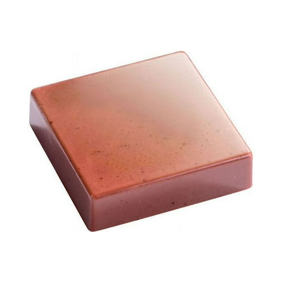 Martellato Polycarbonate Chocolate Mold, Square 30mm x 30mm x 8mm High, 24 Cavities