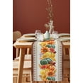 thumbnail image 4 of Thanksgiving Fall Pumpkin Maple Flower Table Runner Season Limited Banquet Holiday Party Tablecloth Modern Printed Table Runners, 4 of 5