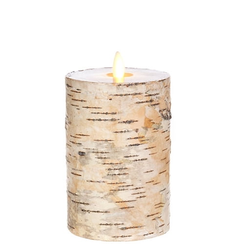 Birch Pillar Candle