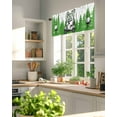 thumbnail image 3 of Golf Club Pattern Valances for Windows Golf Course Grenn Lawn Tree Background Valance Rod Pocket Short Window Treatments Curtains for Kitchen Bathroom Living Room Bedroom, 42 x 12 Inch, 3 of 7