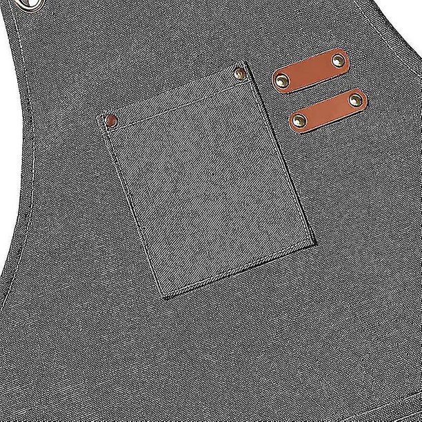 Delantal Chef Cafetería & Peluquería Chef Kit Protección Babero - F