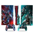 thumbnail image 1 of HHHC Vinyl Skin For PS5 Slim Disk Edition Console And Controllers Anime Sticker, 1 of 5
