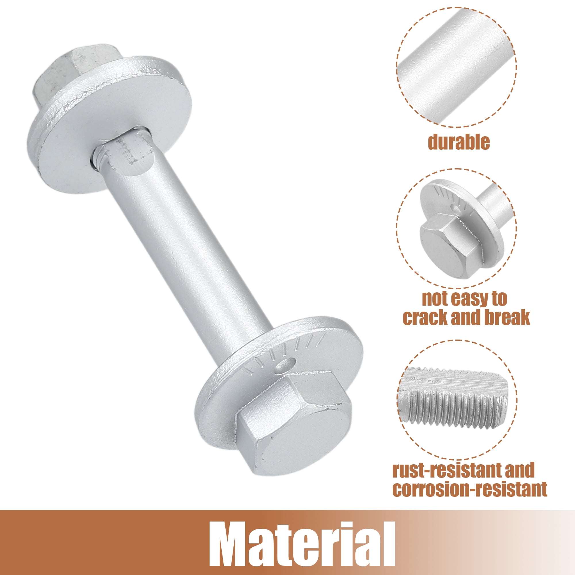 Unique Bargains Car Camber Adjusting Eccentric Bolts for Hyundai Azera 2006-2011