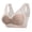 Khaki, variant on Breezora Women's Plus Size Breathable Mesh T Shirt Wireless Soft Comfort Support Bra for Daily Wear and Everyday Activities