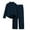 AT1-Navy, variant on Tfken teen girls outfits sets Size 7-8 Years Dressy Trendy Shirt Pant Solid Color Long Sleeve outfit set Green