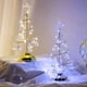 thumbnail image 4 of 1 pieza de adornos navideños LED de luz cálida de cristal para árbol de Navidad, adorno de mesa de cristal, luces de noche, 4 of 5