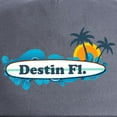 thumbnail image 2 of CafePress - Destin Florida Surf Design. Cap - Adjustable 100% Brushed Unisex Casual Cotton Baseball Cap, Beige, 1, 2 of 2