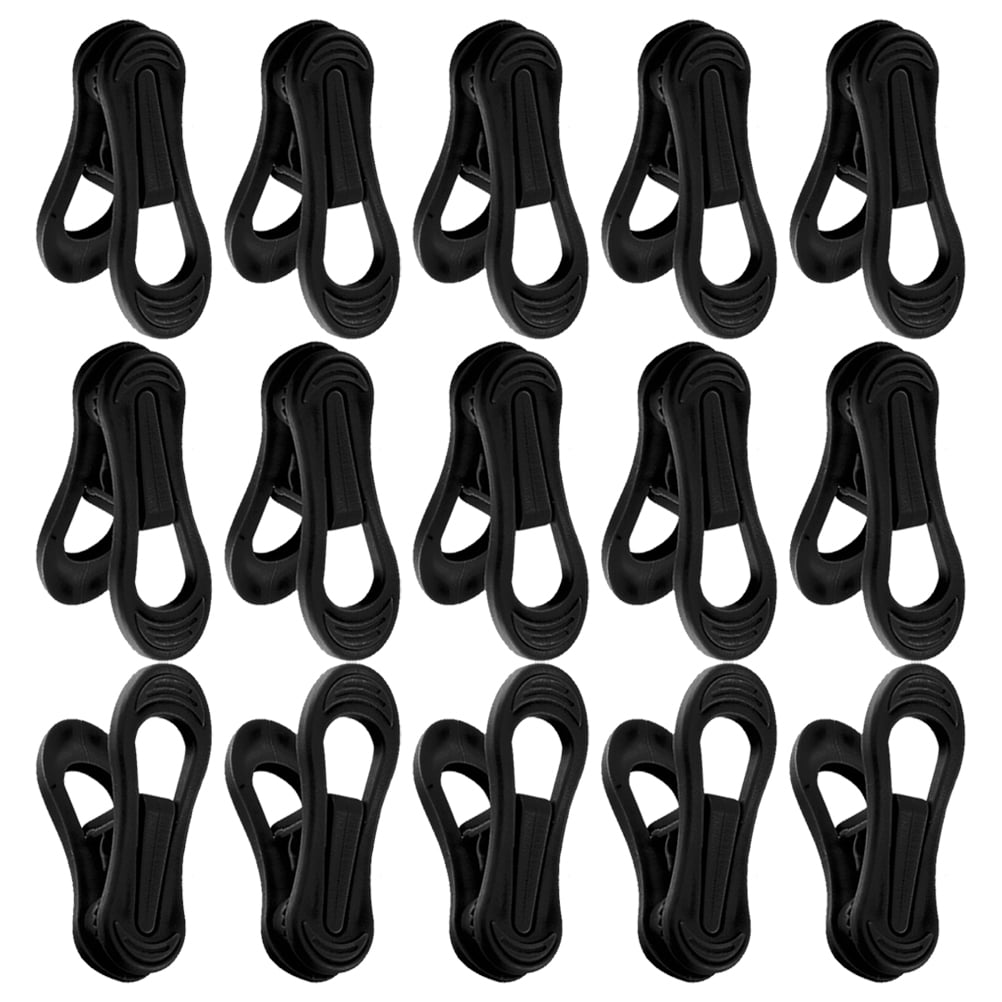 Set of 2 Clothing Small Drying White Hangers Windproof Clothespin Baby