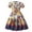 Yellow, variant on Glisme Fashion Girls Dresses Size 8-9 Y Summer Short Sleeved Small Floral Shawl Style Dress Yellow Sundress For Girl