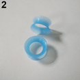 thumbnail image 5 of Jiaroswwei 2 Pcs Soft Silicone Ear Flesh Tunnels Plug Stretcher Piercing Gauge Earrings, 5 of 8