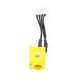thumbnail image 4 of Conector De Alimentación De CC Para IBM, Fácil De Reemplazar 5g/0,2 Oz Conector De Alimentación De CC Operación Simple Material De Metal Para R50e Para T40 Para T42 ANGGREK DC Power Jack Socket, 4 of 8