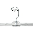 thumbnail image 7 of (6 pack) Mainstays Plastic Hangers – Swivel Neck, Crystal Finish, 2-Pack, 7 of 7