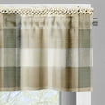 thumbnail image 5 of Ambesonne Cottagecore Valance & Curtain 3 Pcs Set, Neutral Boho Flowery, 55"x36", Off White Grey Yellow, 5 of 7