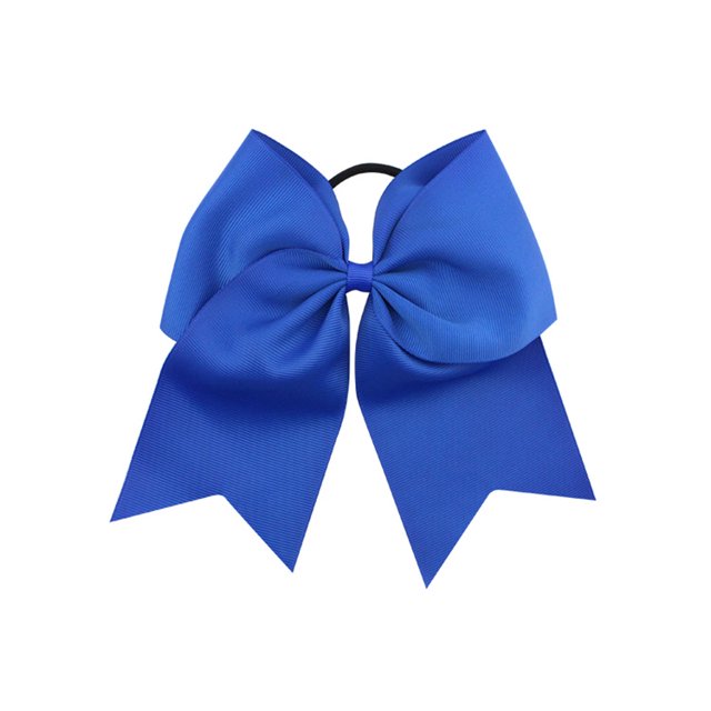 Accesorio para el cabello con lazo de tela, cinta de cola de golondrina acanalada de 8 pulgadas, banda de goma para la cabeza para niños