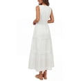 thumbnail image 2 of Women’s Pretty Garden SHORT SLEEVE MAXI CAP DRESS - PG MAXI DRESS, 2 of 6