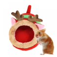 thumbnail image 5 of Nido de hámster Nido de conejo Mini nido Erizo Oso Anti-mordedura Pequeña casa Mat Pink Pig Xl_ kaili Sencillez, 5 of 5