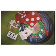 thumbnail image 1 of RAM Game Room OP9 36 x 24 in. Roulette & Dice Oil Painting on Canvas, 1 of 1