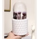 thumbnail image 1 of Organizador de brochas de maquillaje con tapa giratoria de 360 grados, antipolvo, ideal para tocador y baño. Cilindro para guardar brochas de maquillaje., 1 of 8