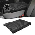 thumbnail image 6 of KBH Center Console Cover for Nissan Titan 2004-2024 Jump Seat, Black Leather Car Arm Rest Protector, Middle Console Cover for Nissan Titan Interior Accessories, 6 of 9