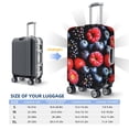 thumbnail image 4 of Fuzoiu Variety Of Fruits And Berries Print Suitcase Cover,Washable Luggage Covers for Suitcase,Elastic Luggage Protector Cover,Scratch Resistant Travel Suitcase Covers-Medium, 4 of 7