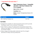 thumbnail image 2 of Water Temperature Sensor - Compatible with 2015 - 2022 Ram ProMaster City 2.4L 4-Cylinder 2016 2017 2018 2019 2020 2021, 2 of 2