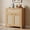 Light Oak, variant on Boho Rattan Sideboard Buffet Cabinet with Adjustable Shelves and Drawer - Farmhouse Accent Storage Credenza Console for Living Room, Dining Room, or Coffee Bar - Light Oak