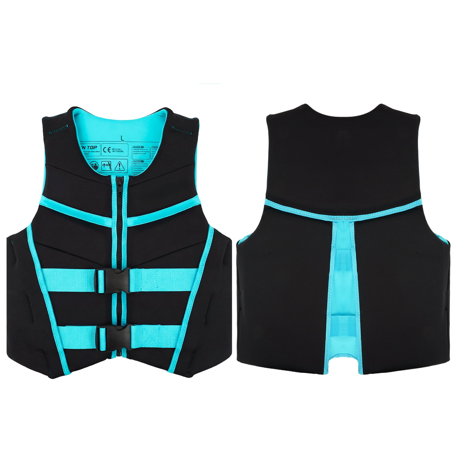 Swim Vest Life Jacket Youth,Adjustable Flotation Buoyancy Swimsuit Trainer Vests,Swimming Aid Jacket,Kayaking Fishing Sailing Watersports,Fit for 50-125 lbs
