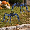 thumbnail image 3 of Halloween Decorations, Large Realistic Blue Spider Prop, Lifelike Halloween Decoration for Indoor Outdoor Haunted House, Scary Prank Decor for Yard and Garden, 3 of 4