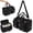 Black, variant on NUAHRHY Hospital Maternity Bag Large Capacity Duffel Tote Diaper Tote Bags with Shoulder Strap and Multiple Pockets Multipurpose for Travel Labor Delivery