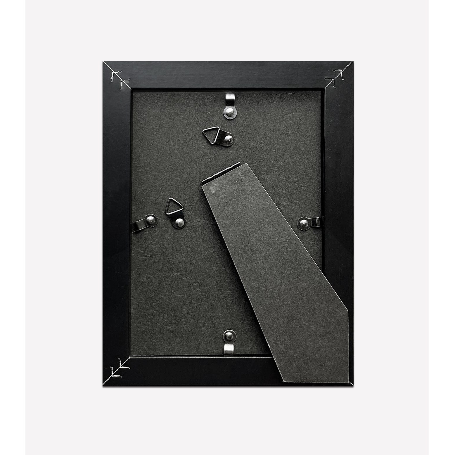 Picture Frame MDF Black 5*7" Wall Mount & Tabletop Display, Pack of 6