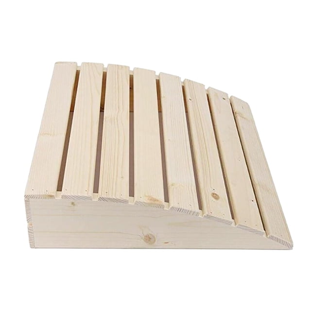 Almohada para reposacabezas de sauna Almohada para el cuello de madera Almohada para el cuello Relajación