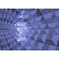 thumbnail image 1 of Ahgly Company Indoor Rectangle Patterned Deep Periwinkle Purple Area Rugs, 2' x 4', 1 of 6