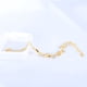 thumbnail image 5 of Pulsera ajustable con hojas doradas y diamantes. Joyas europeas y americanas, 5 of 6