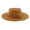Brown, variant on Suede Hats Solid Color Wide Brim Fedora Hat Stylish Comfort Uv Protaection Sun Hat Mint Green