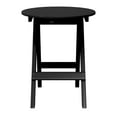 thumbnail image 2 of WestinTrends Malibu HDPE Outdoor 24.5 Inch Round Portable Folding Patio Dining Table, Black, 2 of 16
