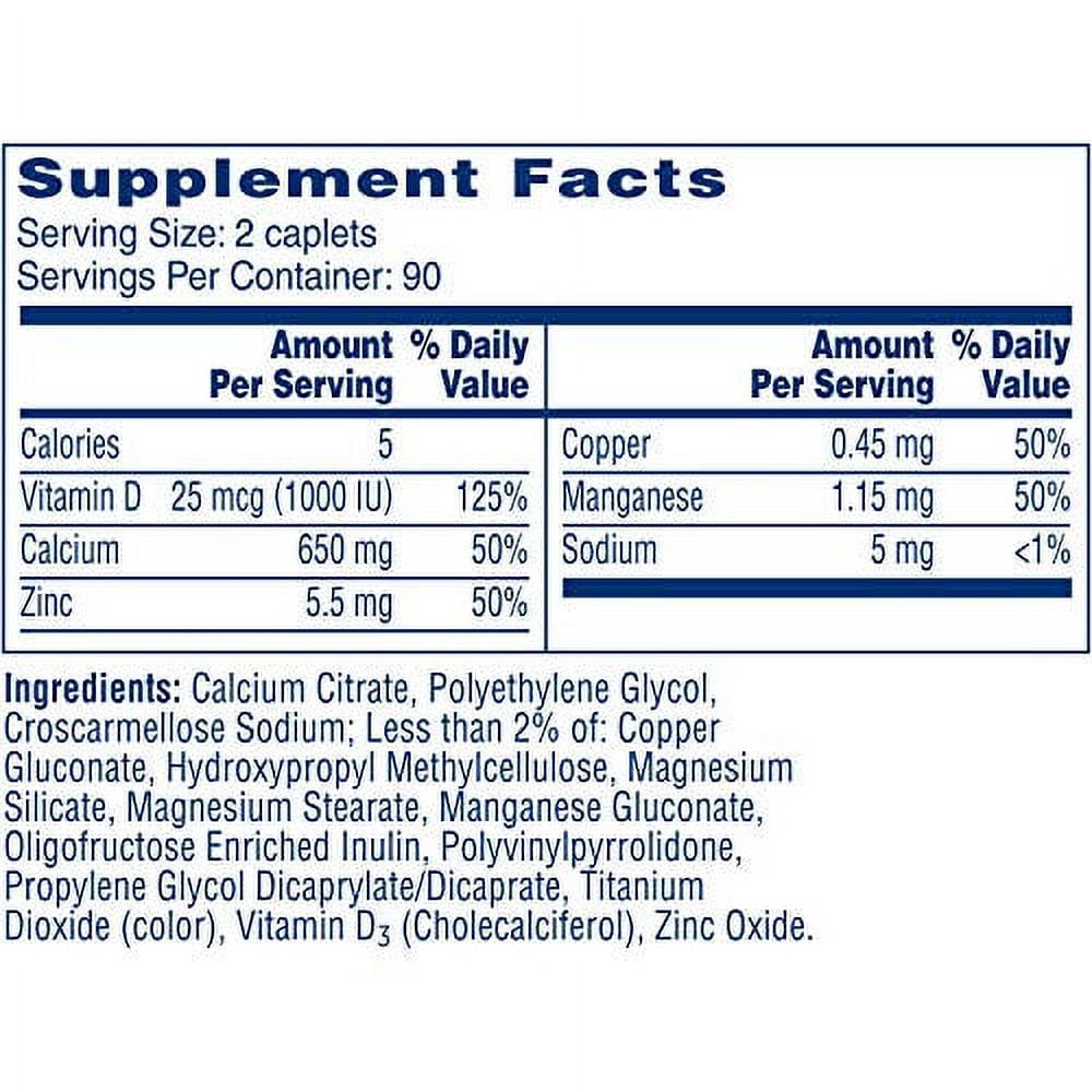 Citracal Maximum Plus Calcium Citrate With Vitamin D3, Caplets, 207ct (180+27 Bonus Pack)