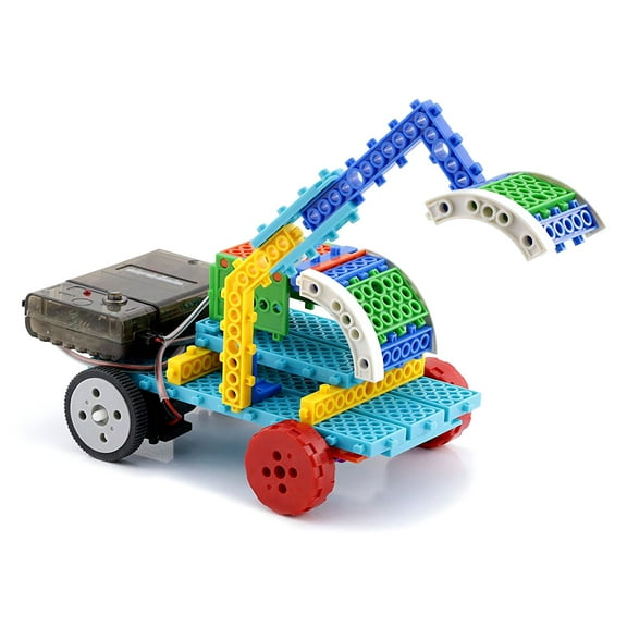 127 Piece 4-in-1 Remote Control Custom Car Building Kit