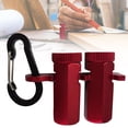 thumbnail image 2 of Adequately Built Stair Gauge Tool designed with hex flat structure to support various woodworking projects (Red), 2 of 7