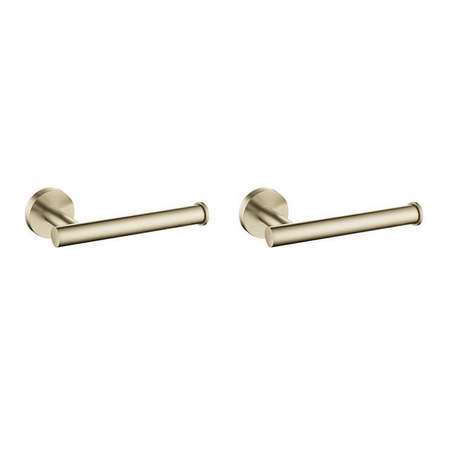 Monstrate Portarrollos de papel higiénico de acero inoxidable, estantes de película fresca, soporte extraíble, accesorios colgantes para Type1 NO1