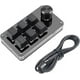 thumbnail image 1 of Mini teclado mecánico para juegos con una sola mano, teclado personalizado USB de 6 teclas con perilla, acceso directo programable, 1 of 4