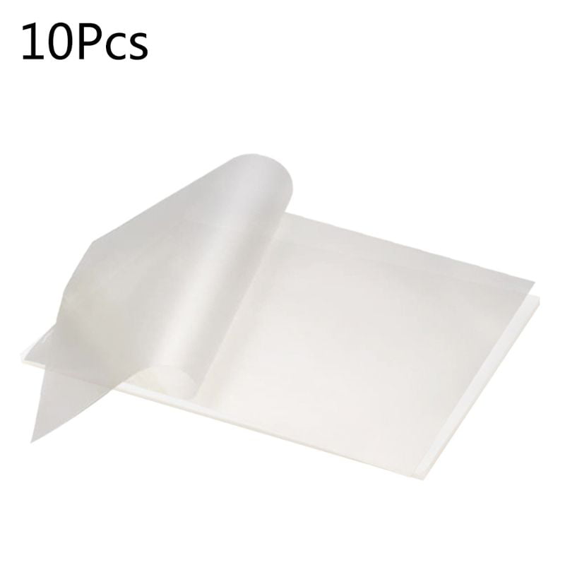 Thermal Laminating Film Clear Paper Sheet Pouches 100Pcs/Bag for Photo Document 