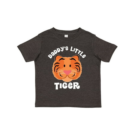 

Inktastic Daddys Little Tiger Jungle Animal Boys Gift Toddler Boy Girl T-Shirt