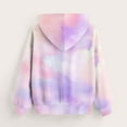 thumbnail image 4 of Mercatoo Cute Hoodies for Girls Tie Dye Oversized Pullover Gradient Sweatshirts Long Sleeve Trendy Shirts Teen 𝐏reppy Clothes, 4 of 5