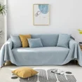 thumbnail image 1 of Waterproof Sofa Towel Solid Color Sofa Cover Multifunctional Dustproof Durable Sofa Cover Couch Cover for Living Room Decor, 1 of 5