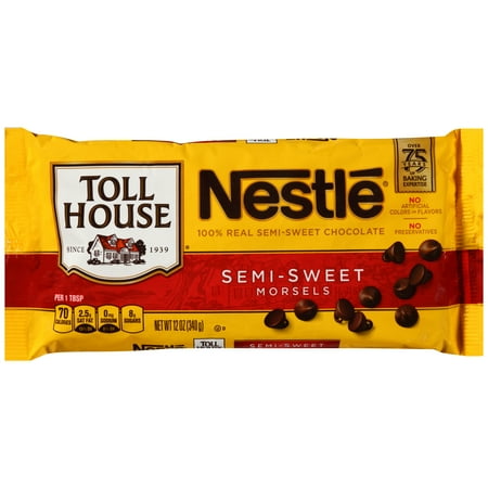 nestle chocolate semi sweet morsels toll oz chip walmart recipe bag cookie fudge mint pumpkin bread ingredient easy condensed milk