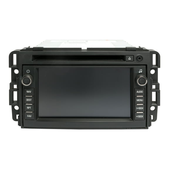 Restored 07 Chevrolet Silverado GMC Yukon Radio AM FM DVD Mp3 CD Nav w Aux Input 15882767 (Refurbished)